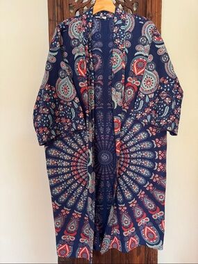 Earthbound Trading Co. Mandala Kimono Duster